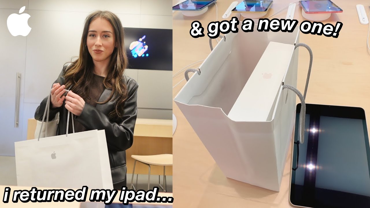 Returning My iPad Air... & Getting A New iPad Pro 12.9″ (apple store vlog)