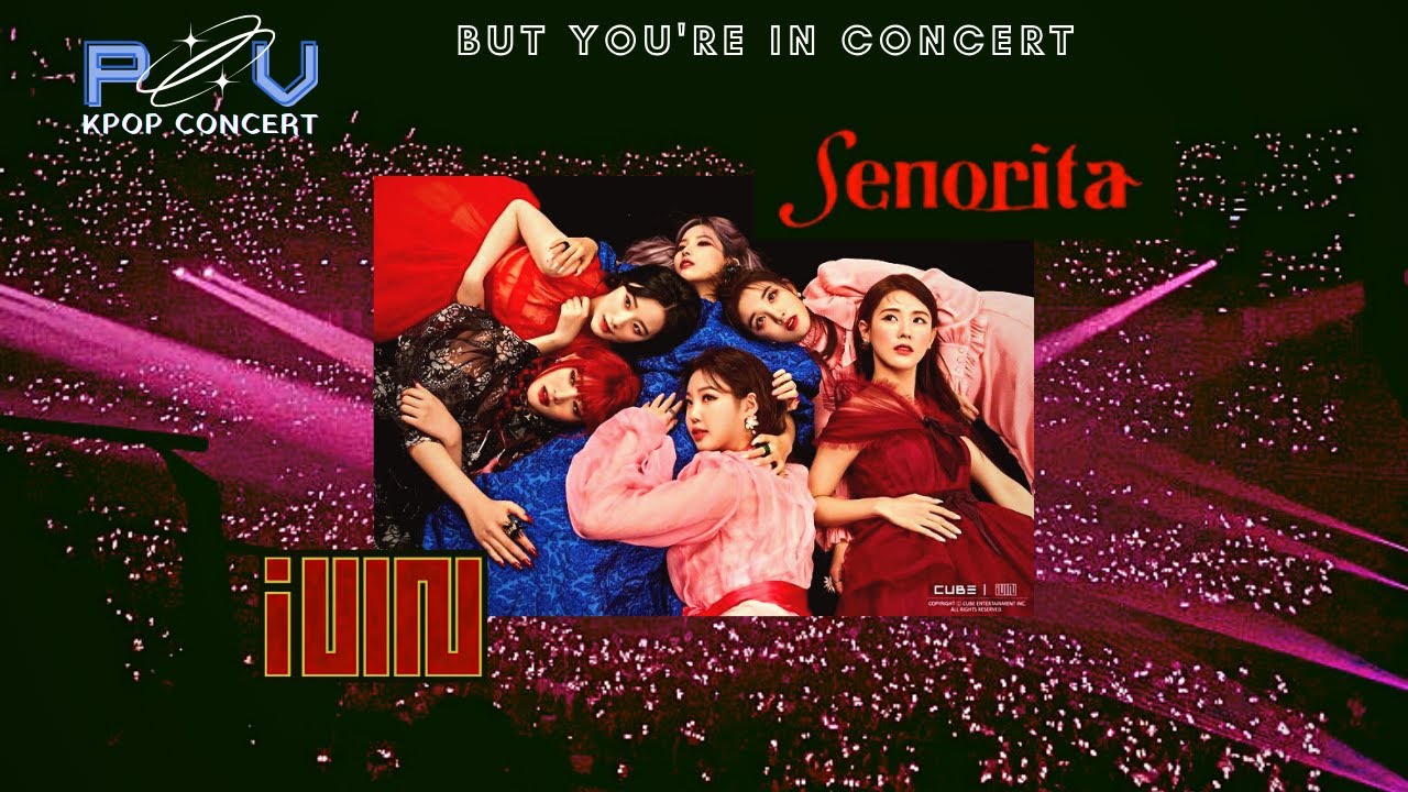 SENORITA(Rearranged / Extended Ver. ) |  CONCERT EFFECT WITH FANS | (G) IDLE  |POV : KPOP CONCERT