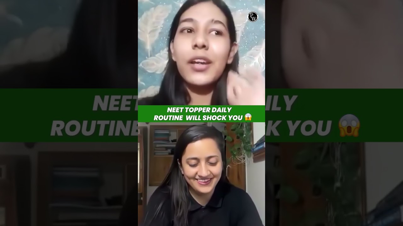 Daily Routine of a NEET Topper Will Shock You! 😱