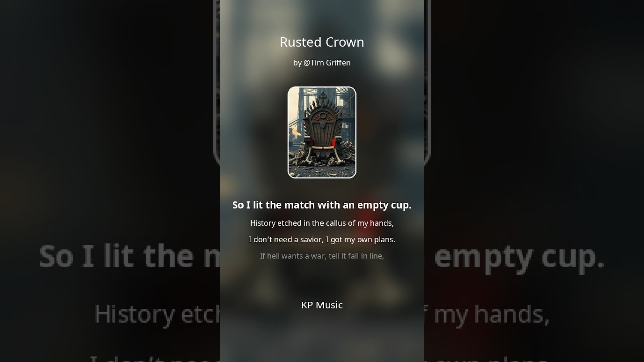 Rusted crown - Metal