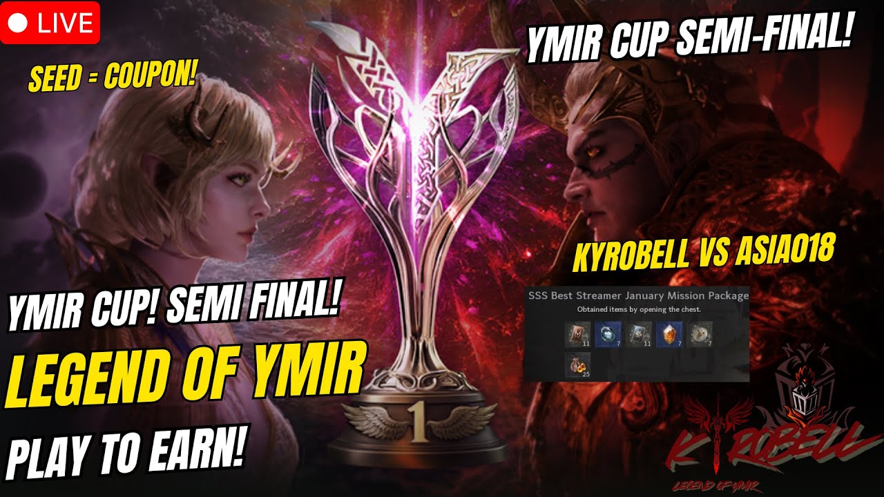 Legend Of Ymir | Ymir Cup Semi-Final , Kyrobell Vs Asia018( Tagalog )