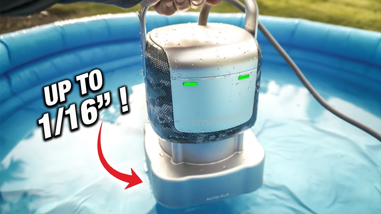 The Most POWERFUL Mini Utility Water Pump In The World! SMARTBOT 4200 GPH!