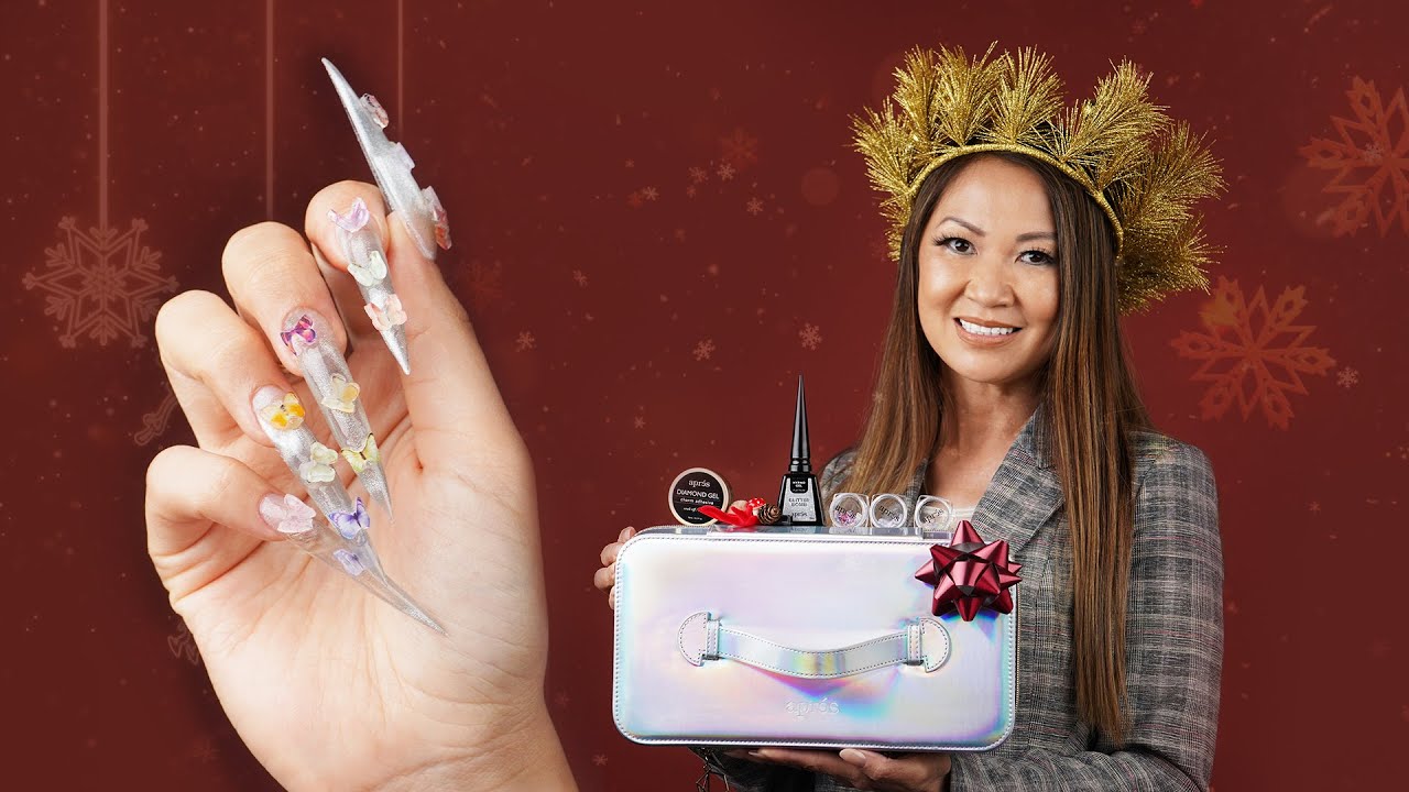 Jenny Bui Queen of Bling Glitterbomb Butterfly Design