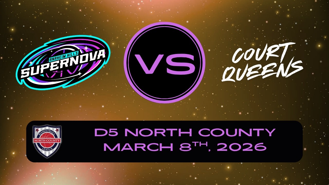 Supernova Shooting Stars vs. Court Queens (North County) - March 8th, 2026