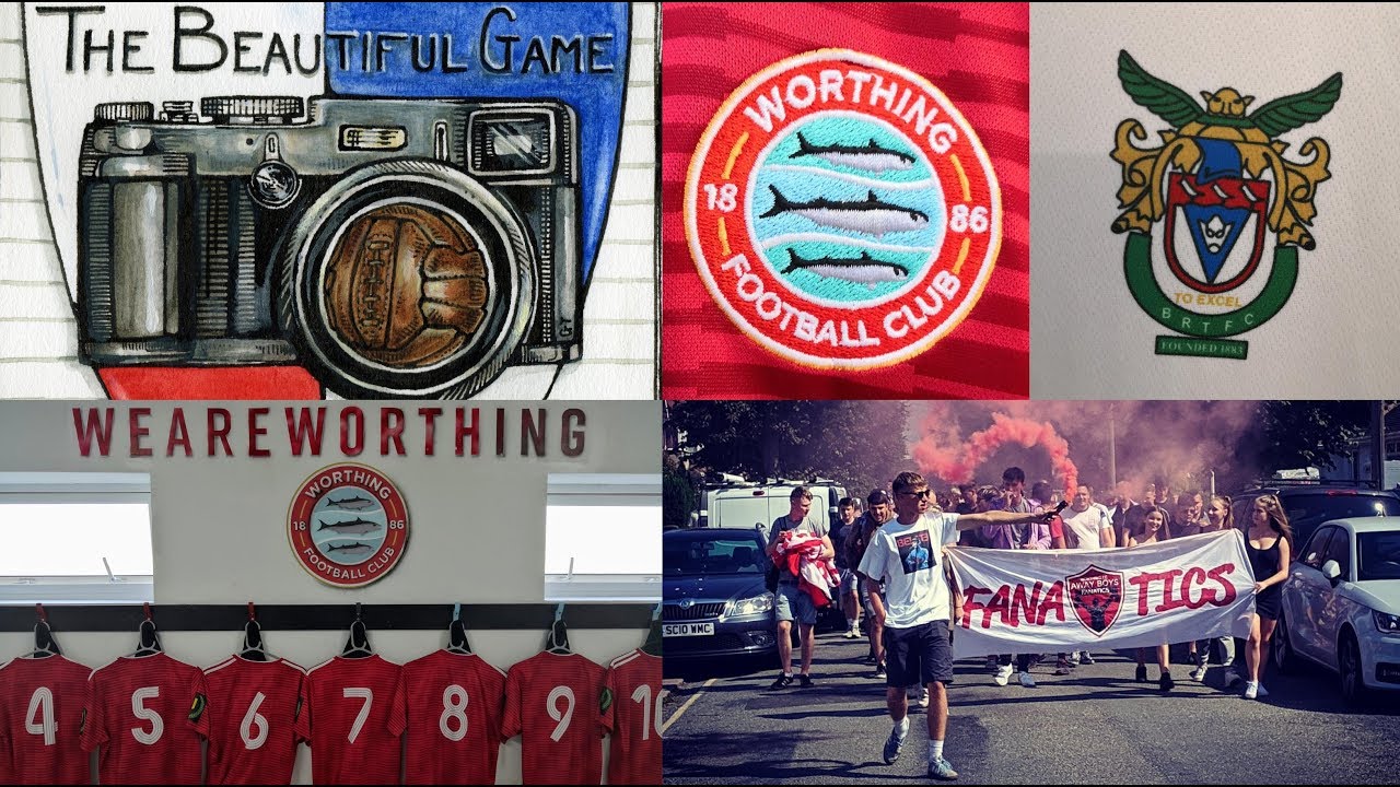 Two Men In Search Of The Beautiful Game - Worthing FC Vs Bognor Regis Town FC