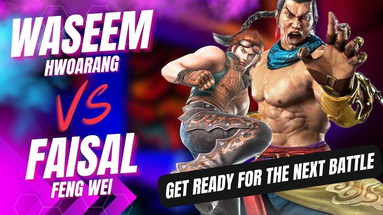 Tekken 7 - FT-4 Match | Waseem (Hwoarang) VS Faisal Fury (Feng Wei)