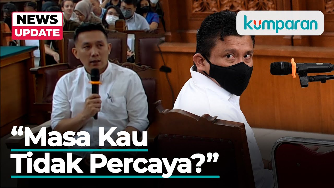 Chuck Putranto Nekat Tanya Sambo: Jenderal Ada Menembak?