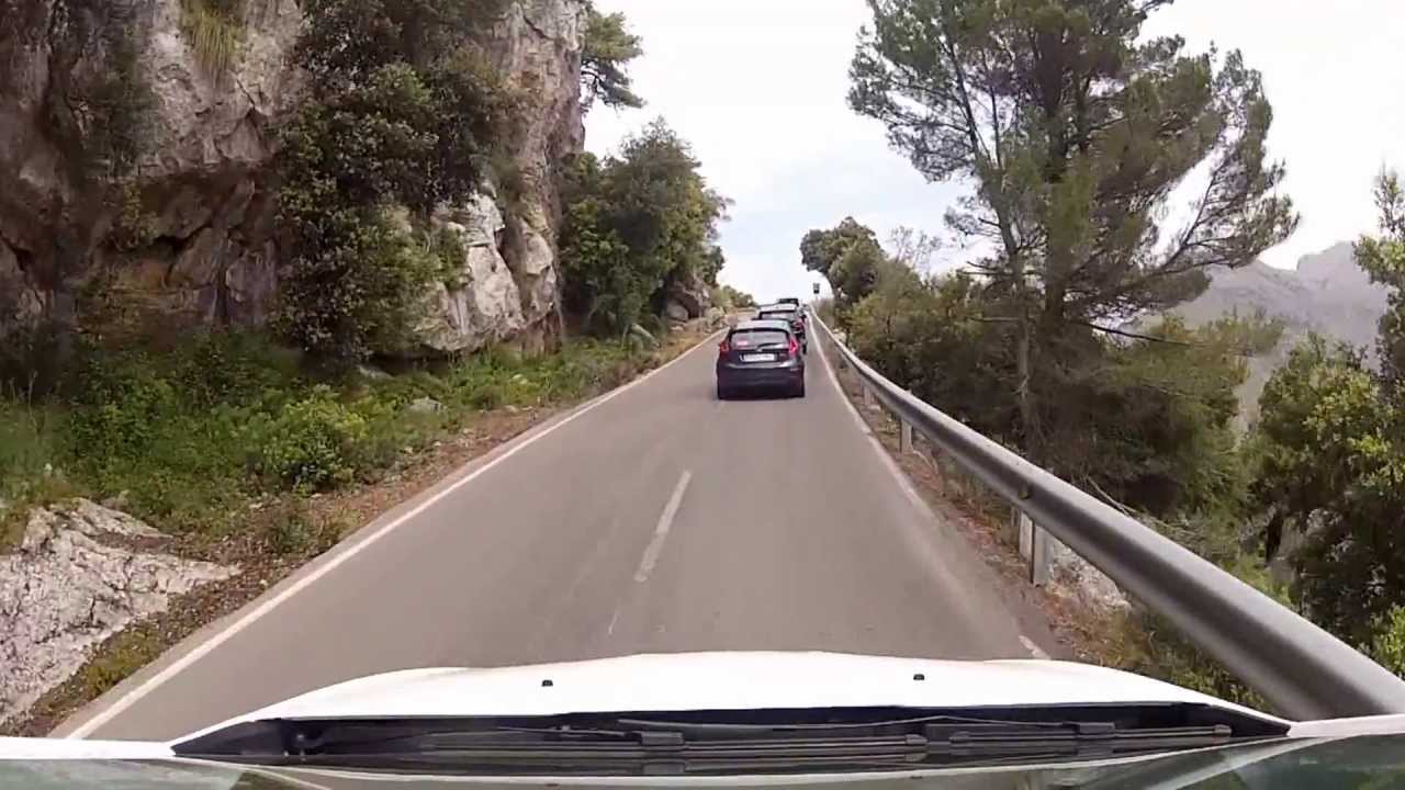 Amazing Roads of Mallorca: Caimari - Sa Calobra Part 1 of 2 | GOPRO Hero 2 HD