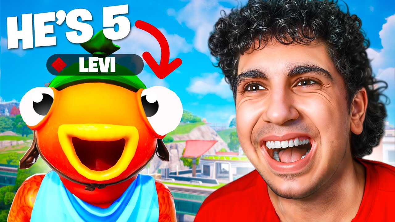 Я встретил самого смешного пятилетнего ребенка в Fortnite...