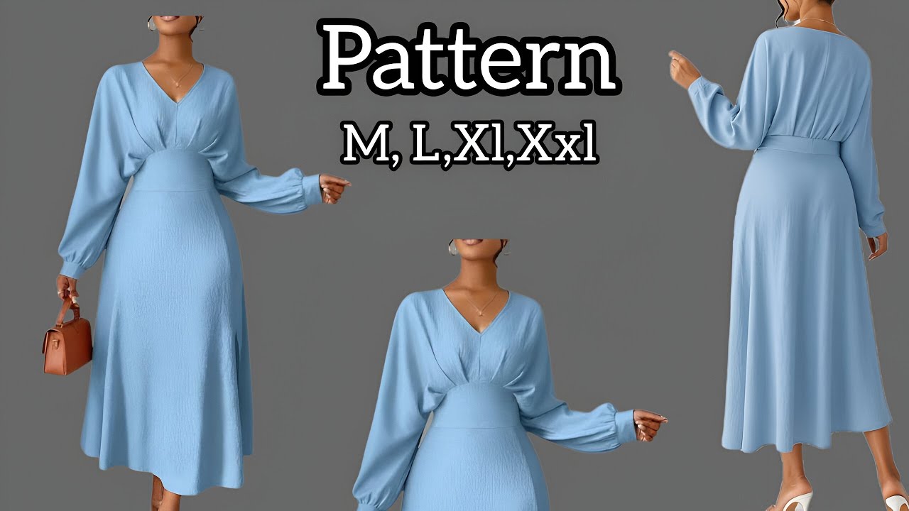 How to Make a Women&rsquo;s Dress Pattern? 👗 | Step-by-Step Pattern Making for Beginners ✂️🧵