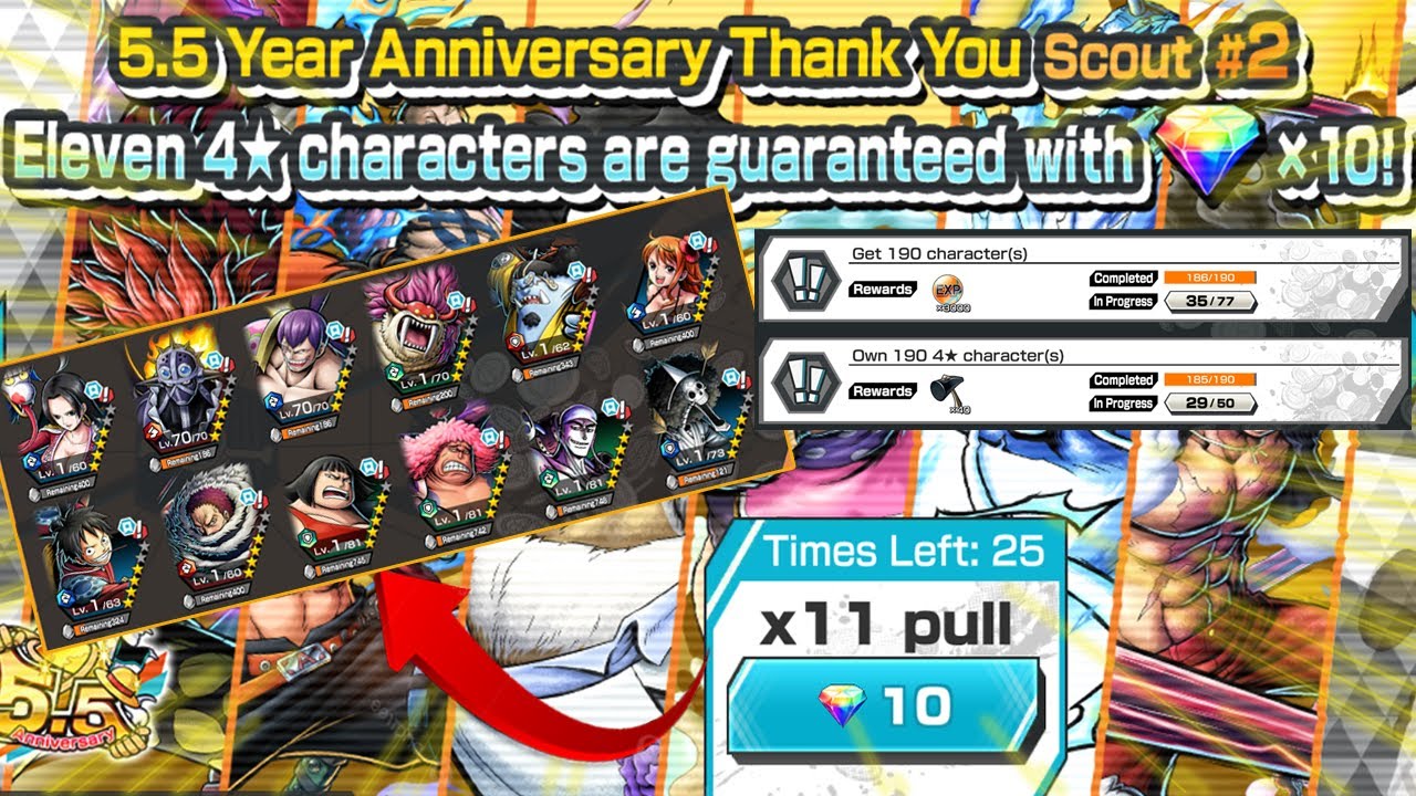 This Banner Gave Me 50+ NEW 4-STAR Characters in One Piece Bounty Rush!