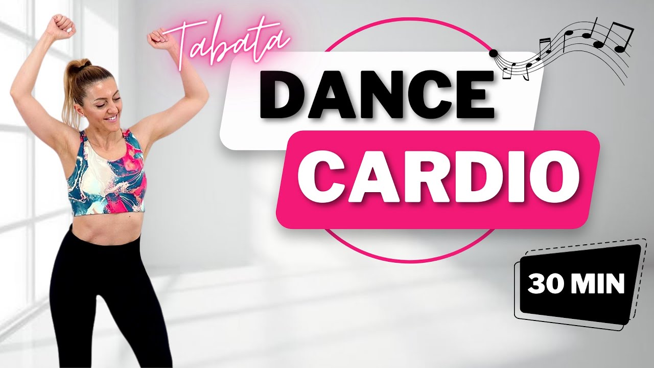 🔥30 Min TABATA DANCE CARDIO FOR BEGINNERS🔥Fun Aerobics Workout for Weight Loss🔥NO JUMPING🔥