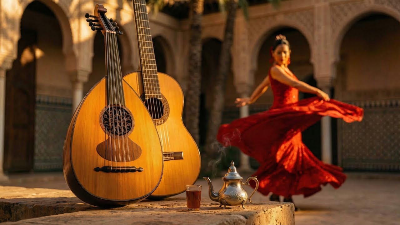 Calm Mediterranean Nights | Andalusian Oud & Flamenco Instrumental