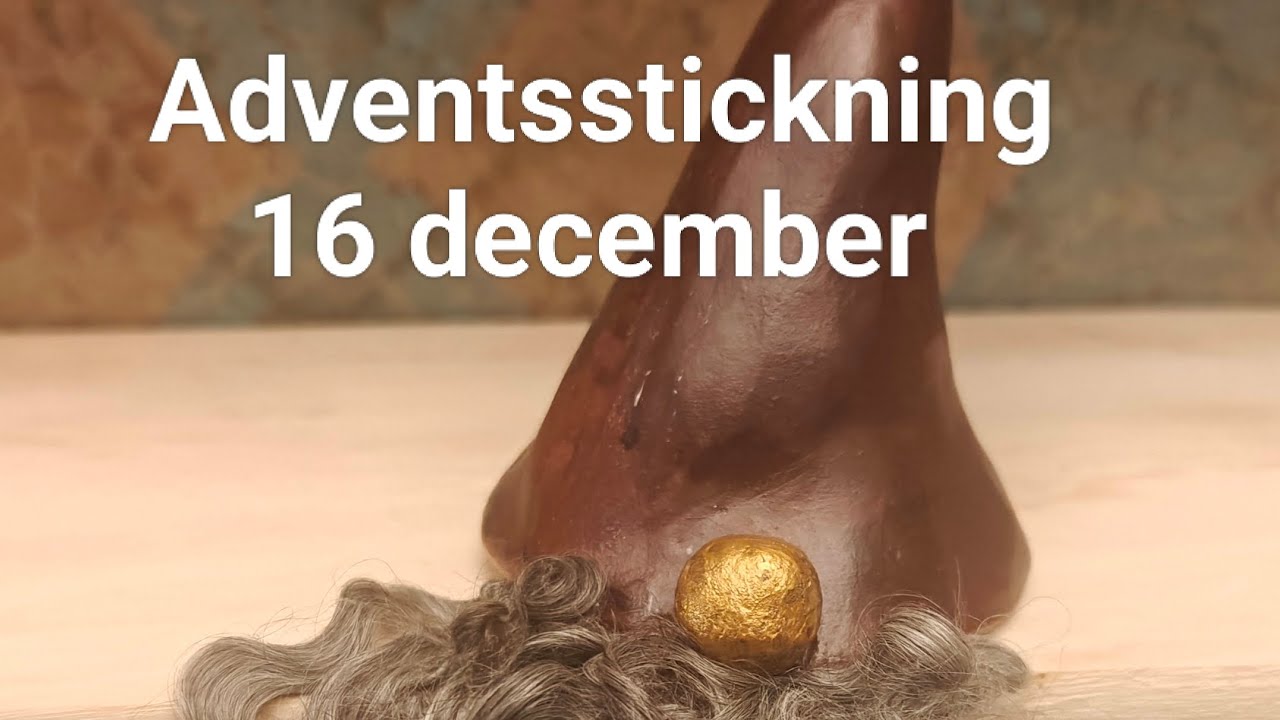 Adventsstickning med Plinganstickar 16 december 🧶