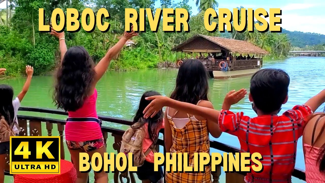 Loboc River Floating Restaurant - Bohol Philippines | 4k Travel Vlog