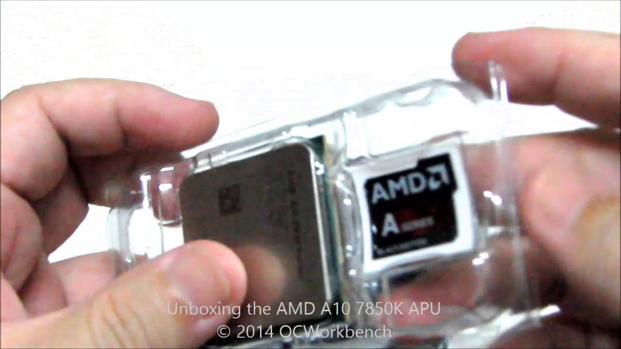 AMD Kaveri A10 7850K APU Unboxing video from OCWorkbench
