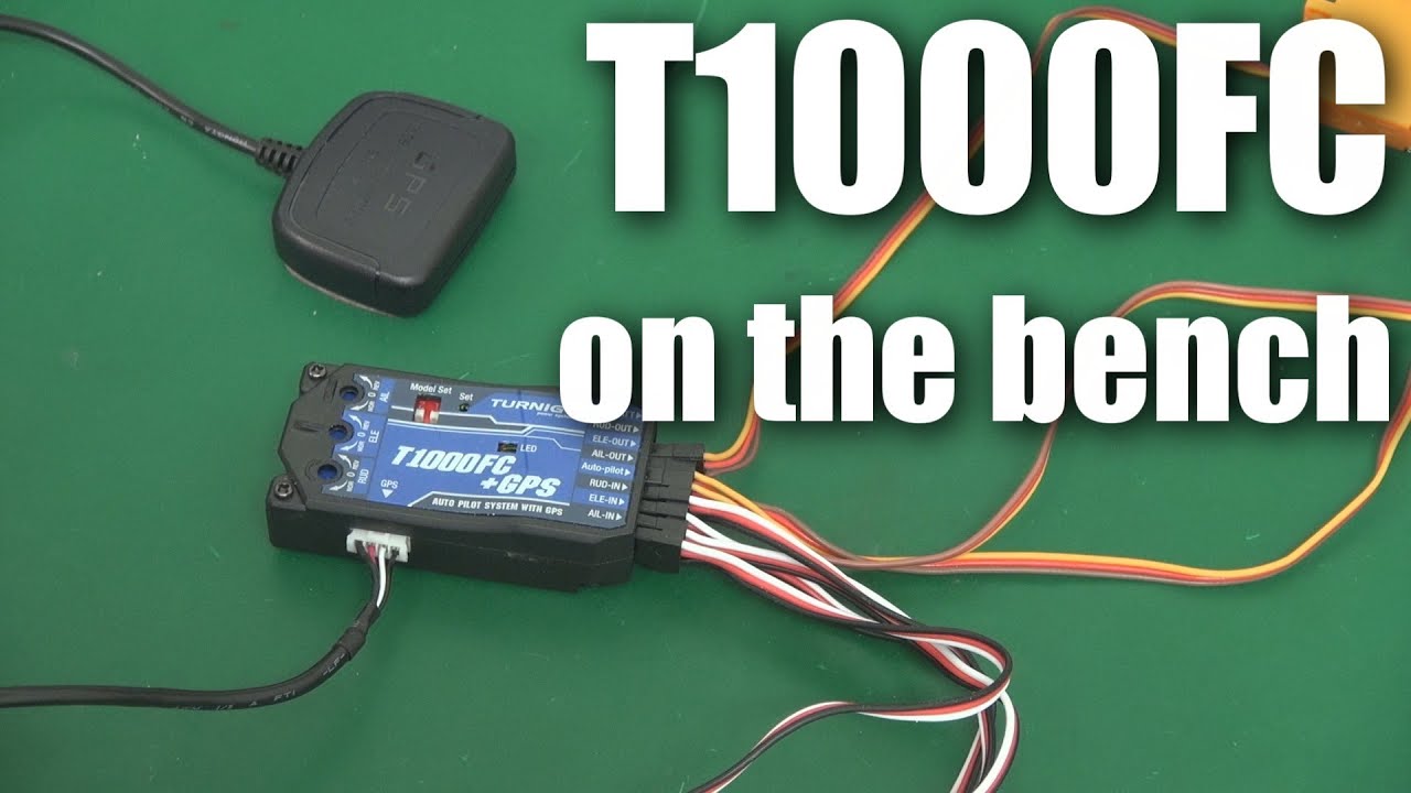 Turnigy T1000FC with GPS (part 2, on the bench)