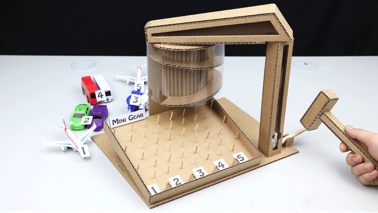 How to Make Marble Hit from Cardboard