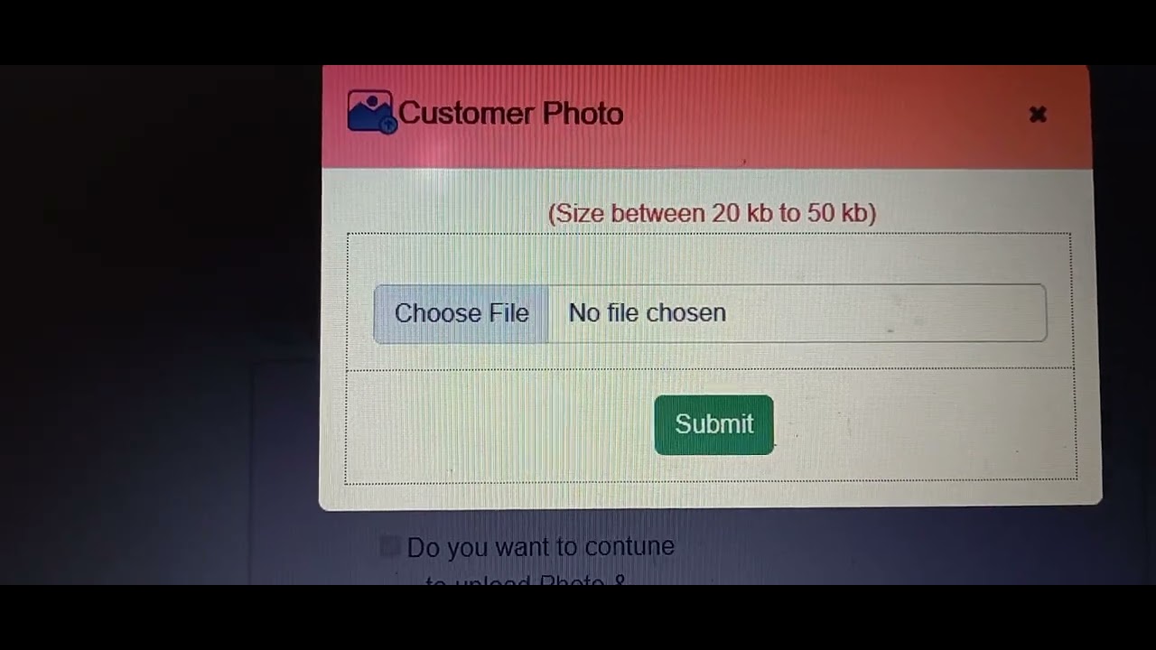 Union bank of india signature Upload 