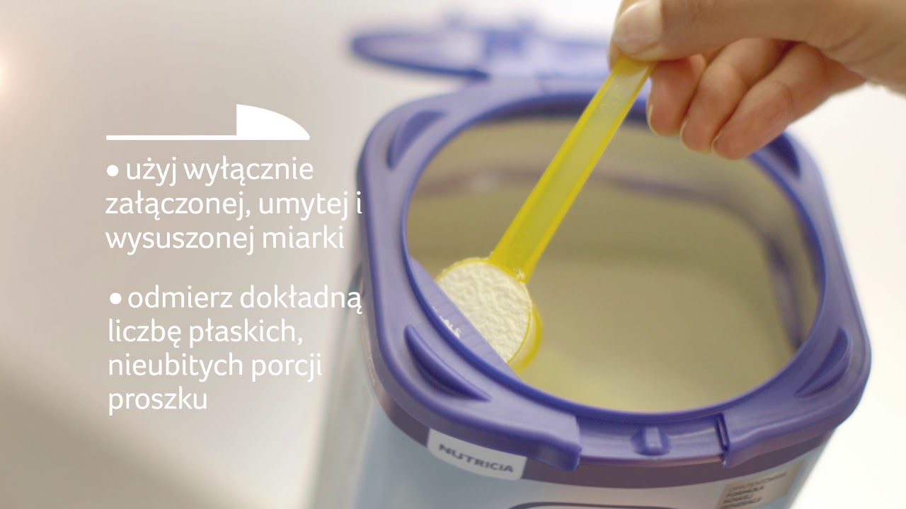 Jak prawidłowo przygotować porcję mleka modyfikowanego Bebilon 2 z Pronutra™ – ADVANCE
