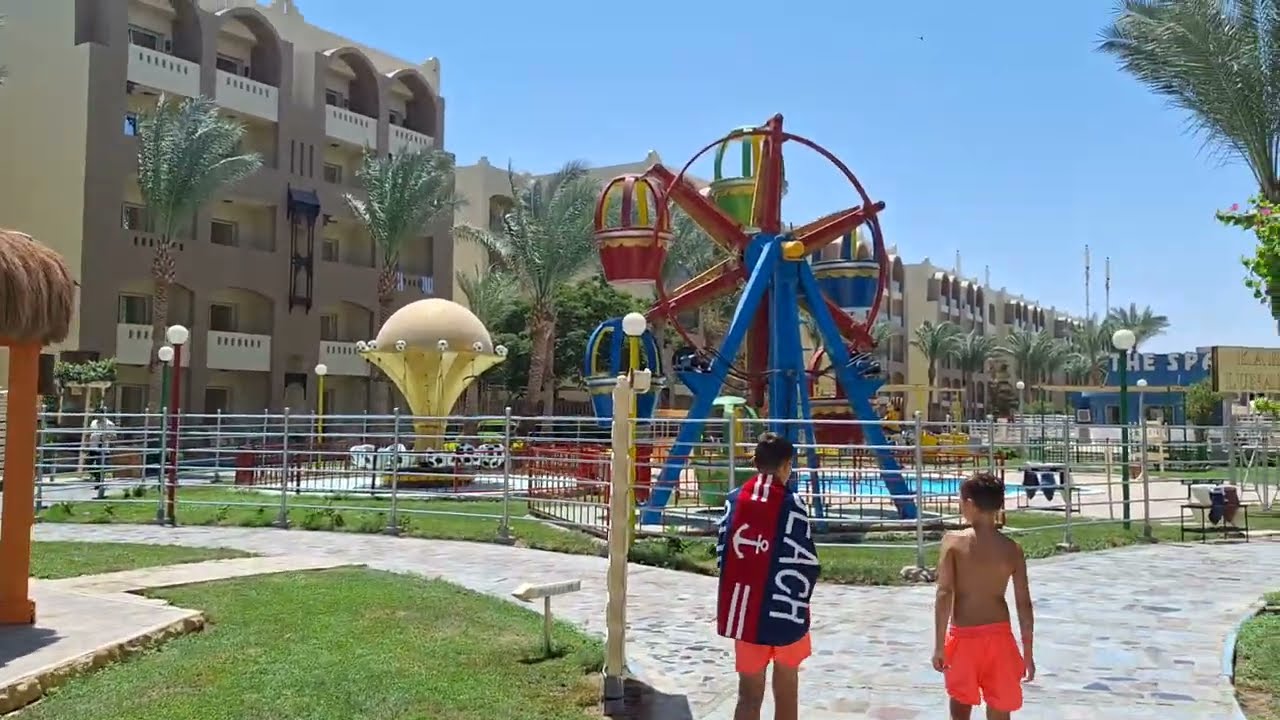 HOTEL HURGADA EGYPT ALL INCLUSIVE AQUA BEACH RESORT EL KARMA BY NUBIA #egipt #egypt 