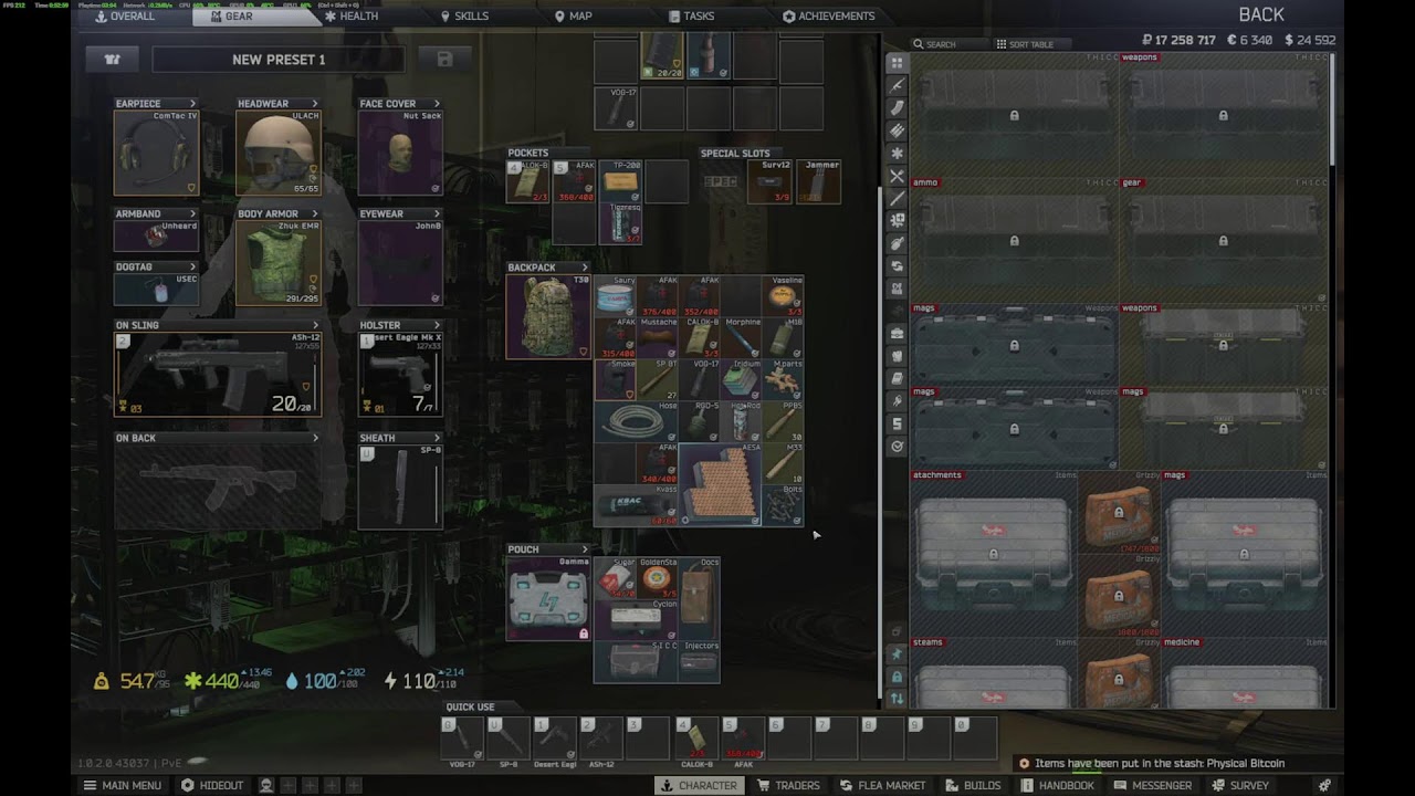 今日もタル子と遊びます！ パテ探しの旅に行きます　Tarkov EFT