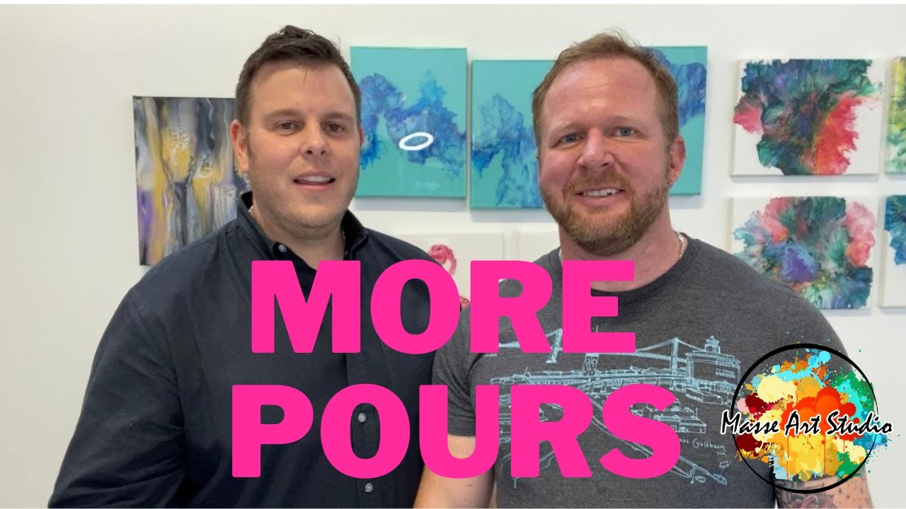 AMAZING CELLS NO SILICONE!! The open cup pour & another Dutch pour - Masse Art Studio #2