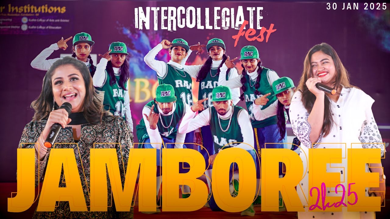 Behind the scenes at kathir college " JAMBOREE 25 " intercollegiate cultural fest in coimbatore
