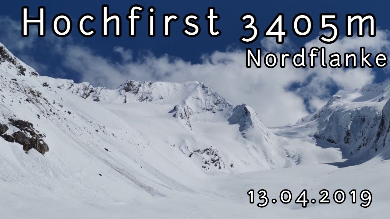 Hochfirst 3405m via Nordwestflanke /Obergurgl/Ötztaler Alpen /13.04.2019