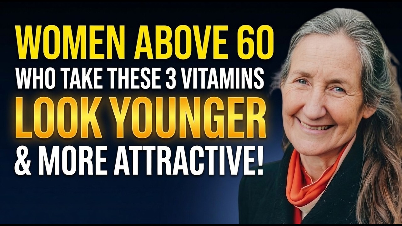Over 50  Older Women  Take These 3 Vitamins to Look Younger Almost Overnight | Barbara O’Neill