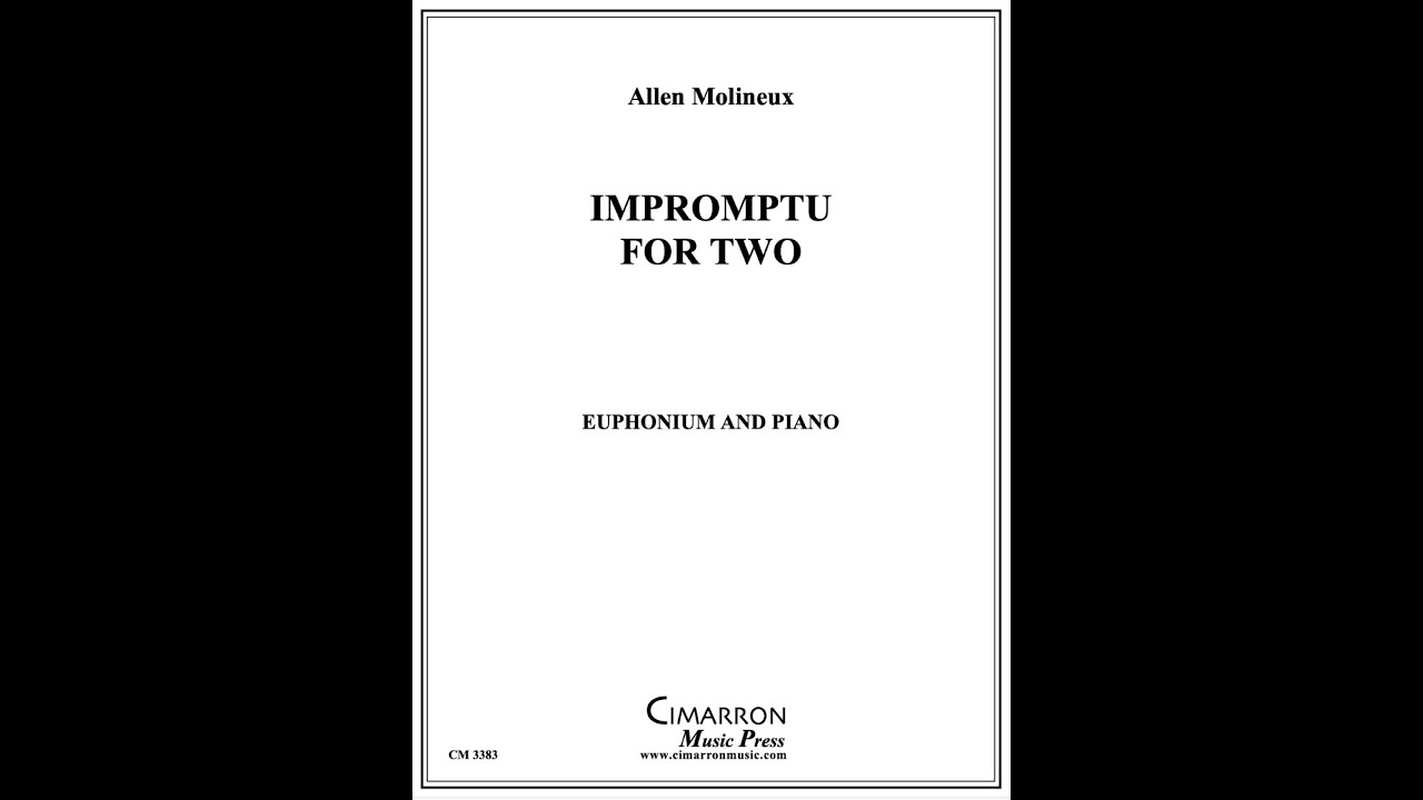 Impromptu for Two for Euphonium and Piano