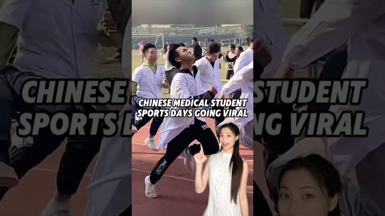 Chinese Medical Student Sports Days Going Viral 🔥 