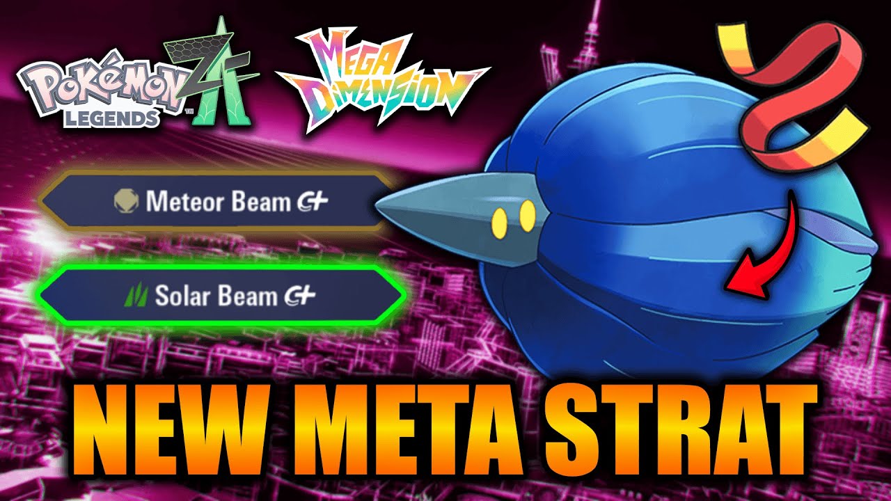 FOCUS SASH GLIMMORA IS BROKEN: Meteor Beam + Solar Beam | Pokémon Legends Z-A Ranked Battles