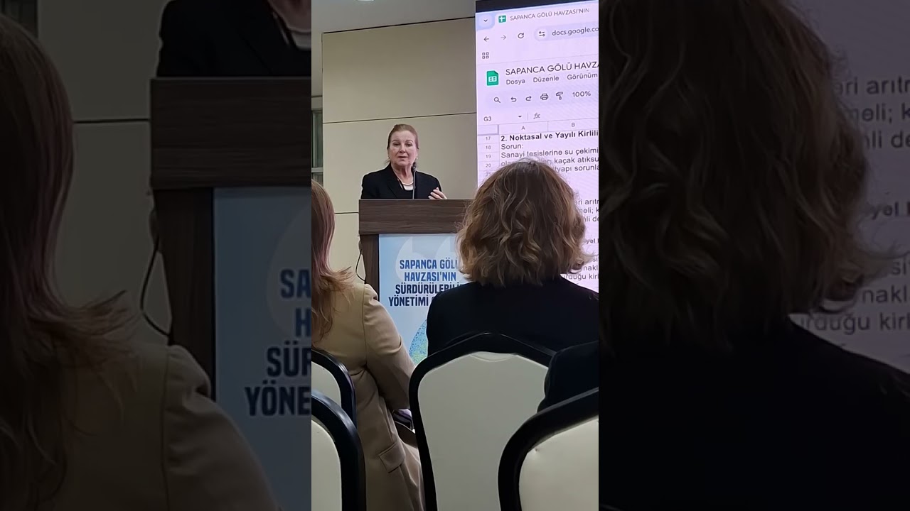 Prof.Dr. Feza Örüç - Sapanca Çalıştay - 3.Masa - Su Kalitesi ve Kirlilik Kaynakları