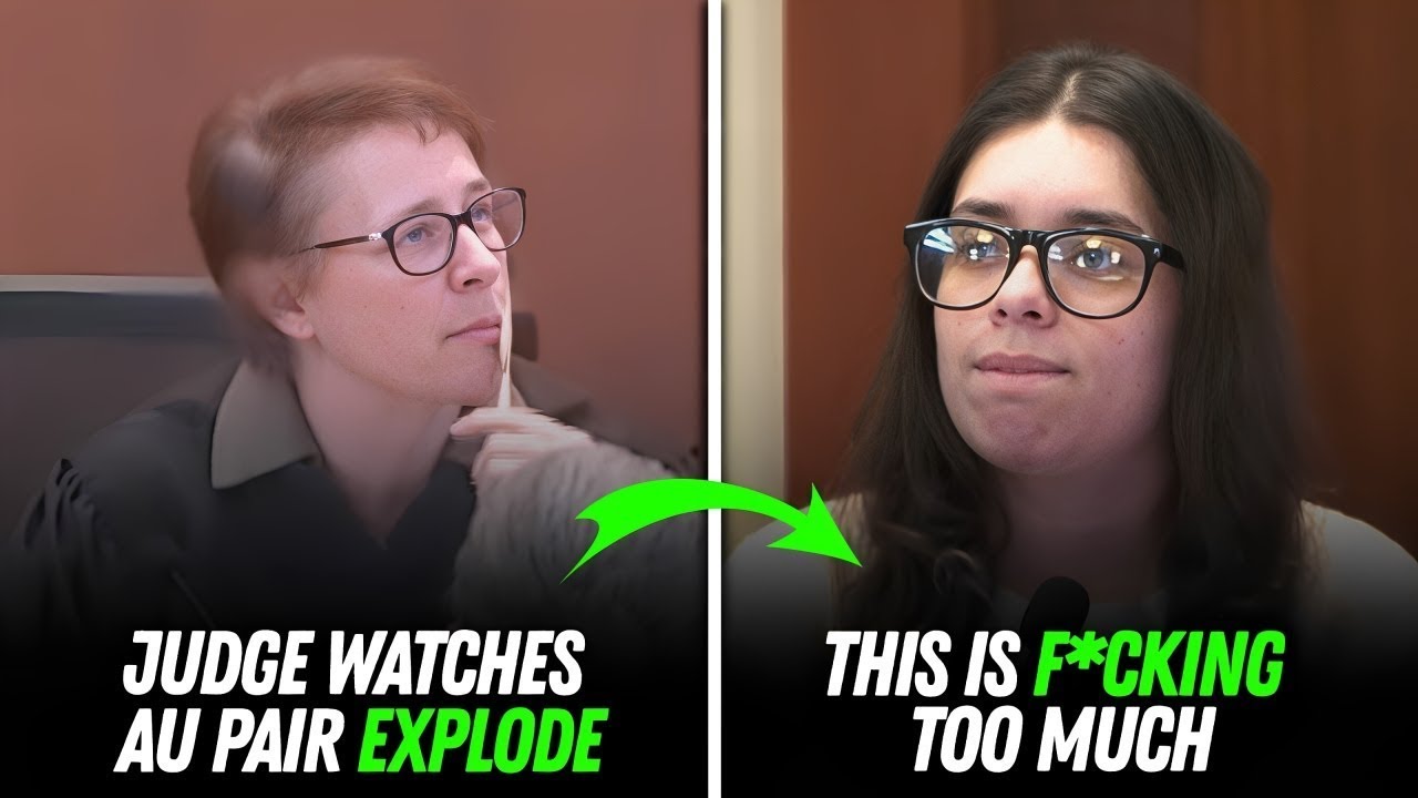 Au Pair Loses Her Temper as Defense Pushes Hard in Court