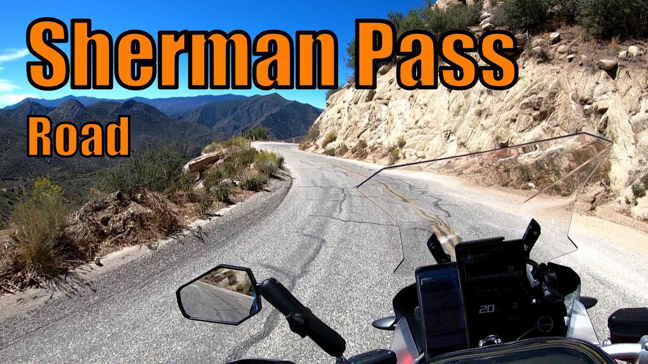 Sherman Pass Road.  A Motorcycle Adventure.