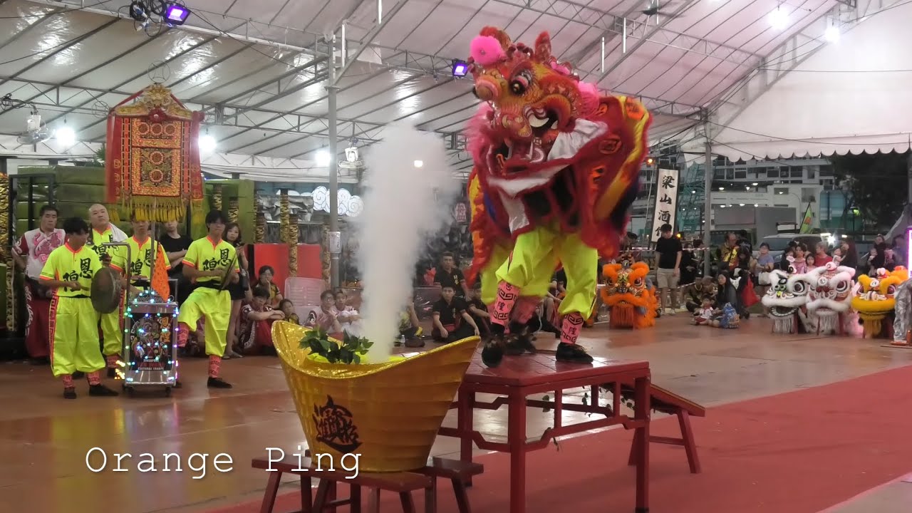 麒麟表演 Yan Wong Cultural Troupe Singapore 恩隍文化團 新加坡