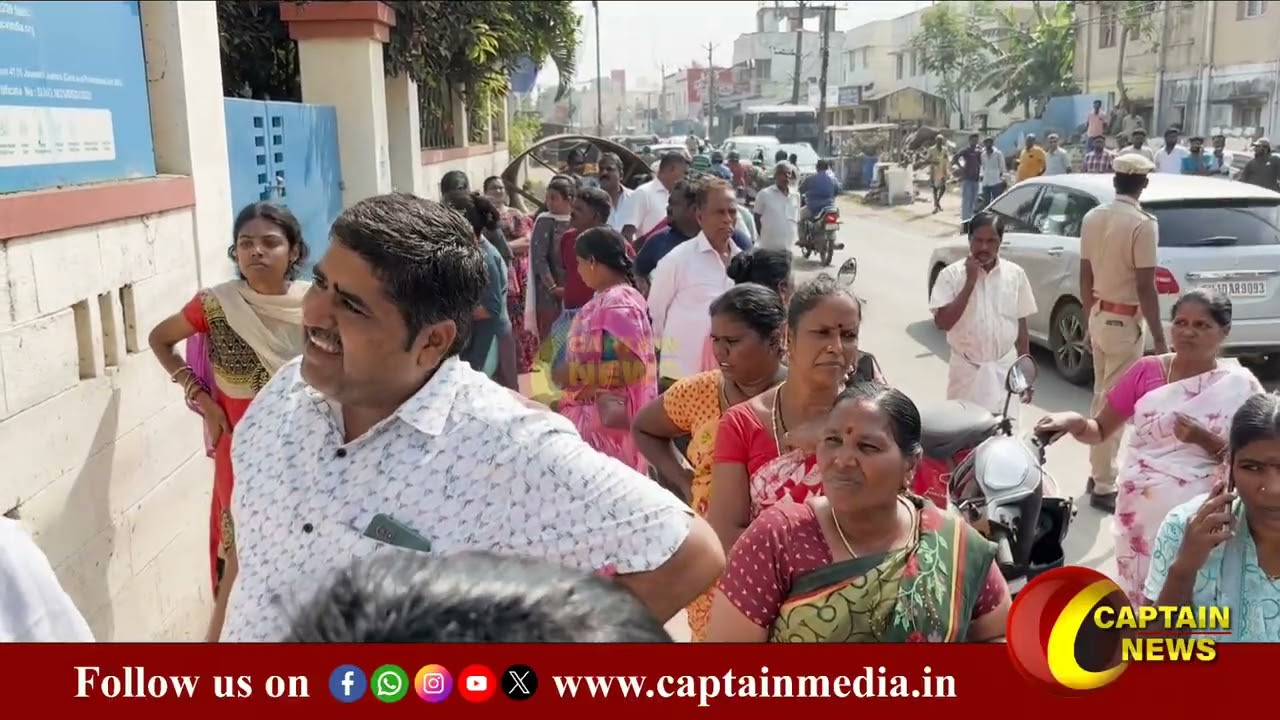 அரசு நில ஆக்கிரமிப்பு அகற்றும் பணியில் பரபரப்பு  அதிகாரிகள் மீது கற்கள் வீச்சு, தற்கொலை மிரட்டல்! 