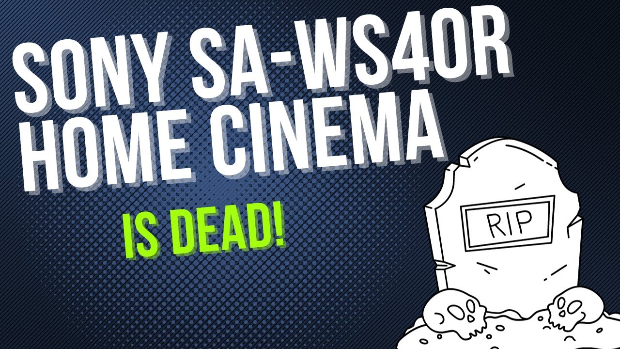 Sony SA-WS40R Home cinema is dead! Can we fix it?