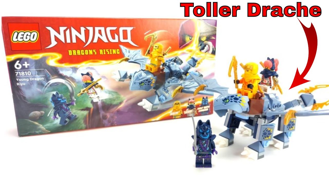 Lego Ninjago 2024 Dragons Rising Set 71810 - Riyu der Babydrache / Review