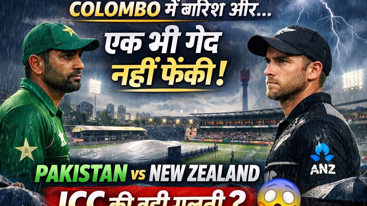 एक भी गेंद नहीं… फिर भी मैच खत्म 😳 | T20 World Cup की सबसे बड़ी डकैती!