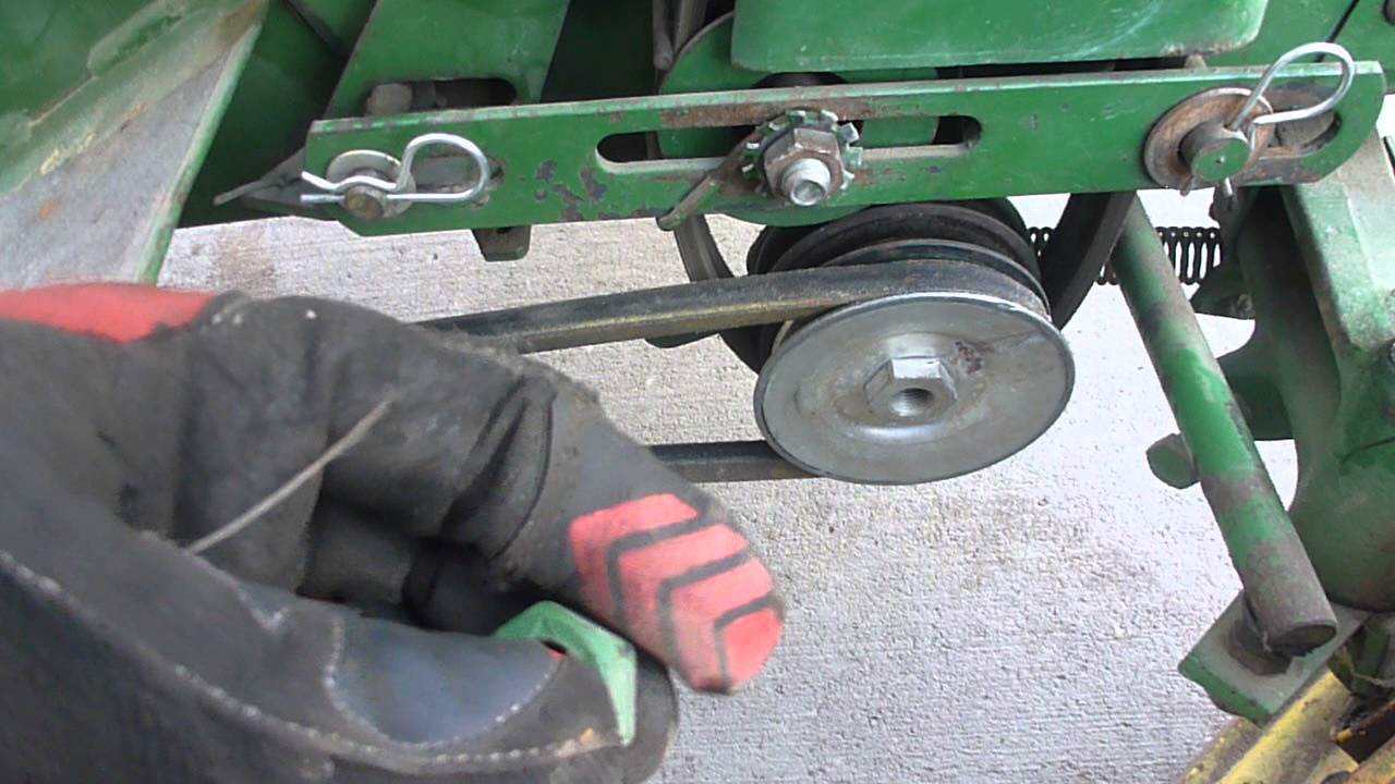 John Deere Model 30 Tiller for a 110 or 112 Installation Overview