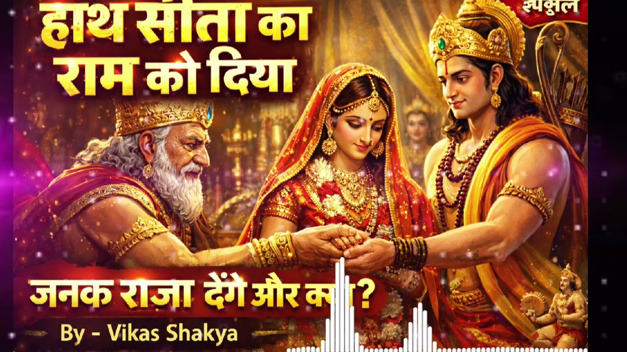 हाथ सीता का राम को दिया|जनक राजा देंगे और क्या? Ram Siya Vivah Song 2026 |Bhakti Song | Vikas Shakya