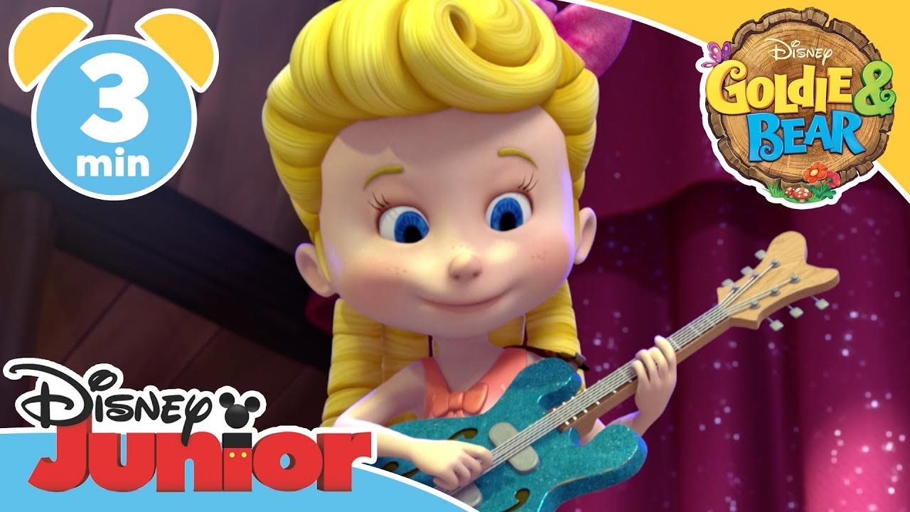 Goldie & Bear | Wolf On Drums - Sneak Peek | Disney Kids