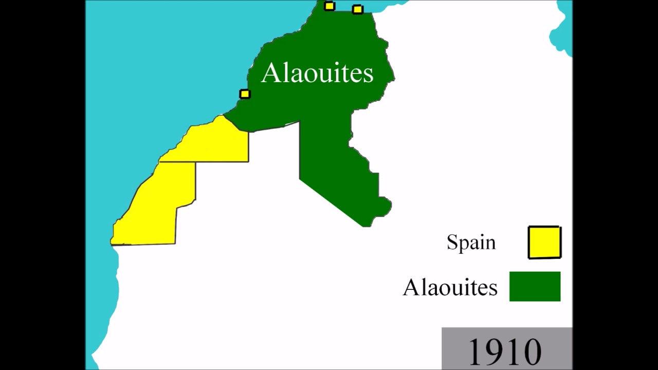 Marocco French Protectorate Timeline
