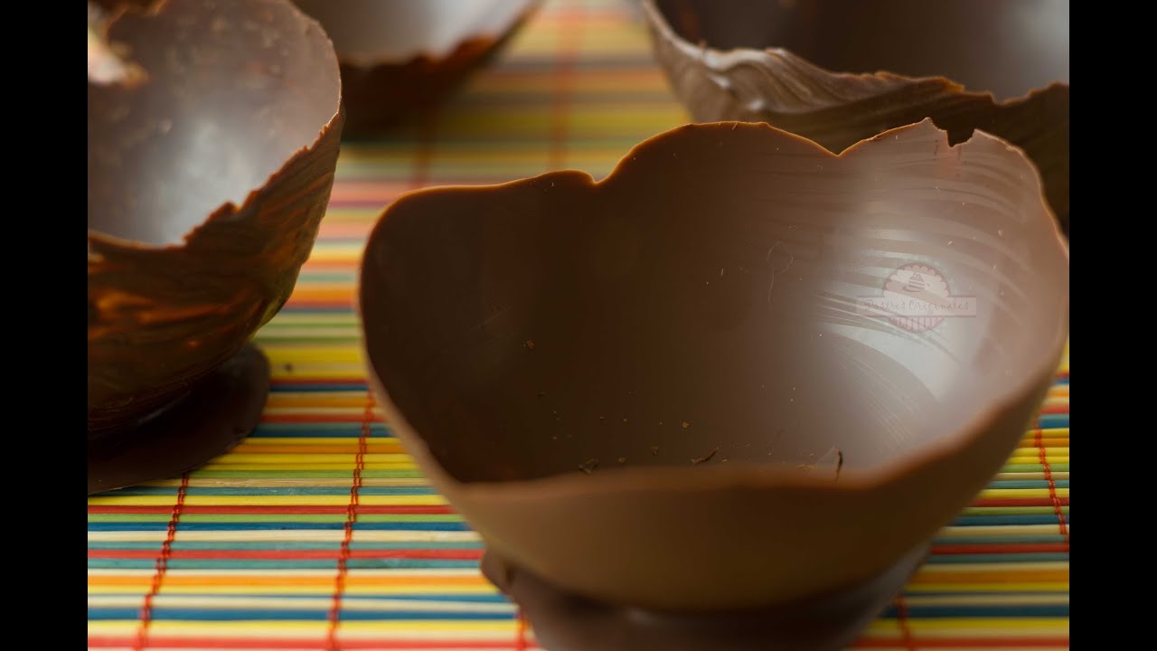 ¿Cómo hacer Cuencos de Chocolate? - Chocolate Bowls - DIY