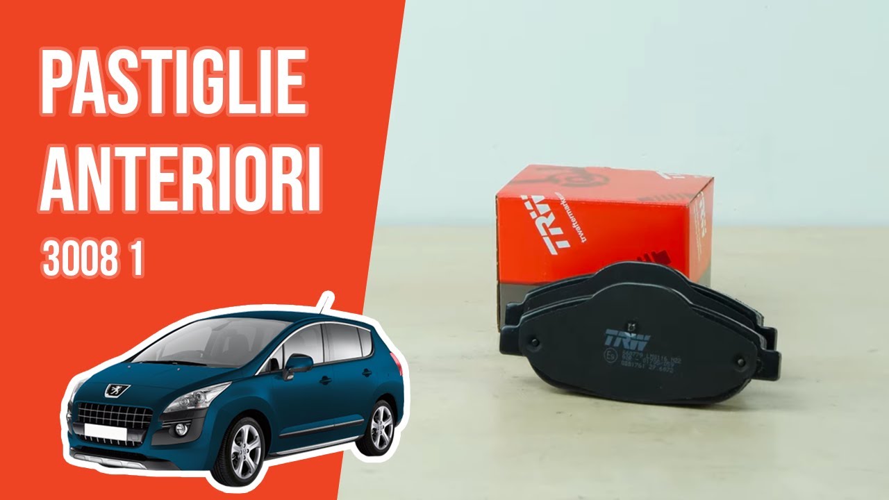 Cambio pastiglie anteriori 3008 1 🚗