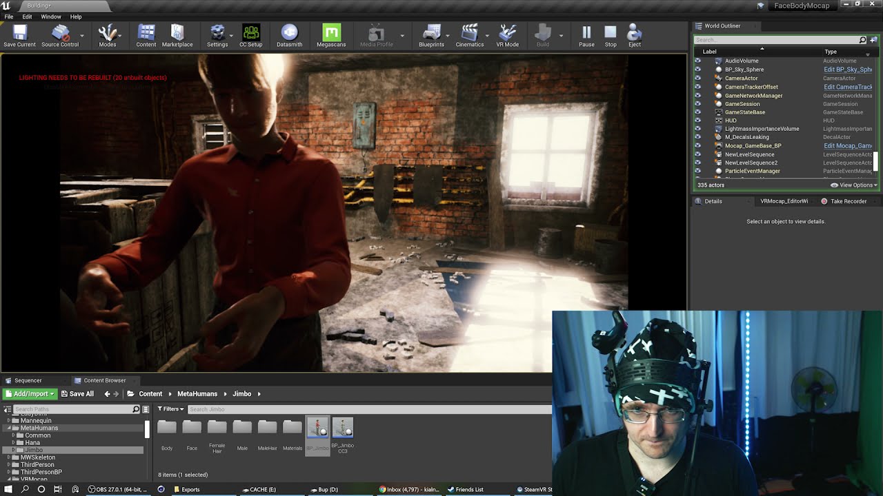 VR Mocap for Unreal Engine - Character Movement Blueprint