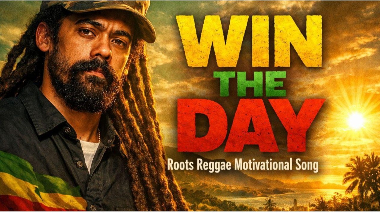 WIN THE DAY 🌞 | Powerful Motivational Reggae Song | Inspired by Damian Marley | Never Give Up