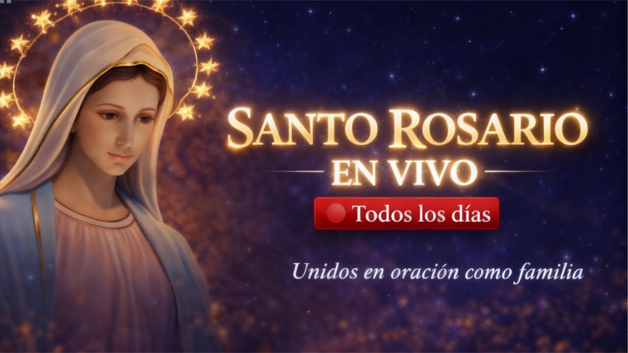 🔴EN VIVO Santo Rosario | 13 Febrero 2026 | Misterios Dolorosos